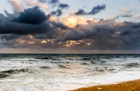 A sea landscape Stock Photos