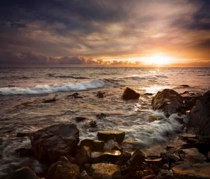 Sea landscape. Stock Photos