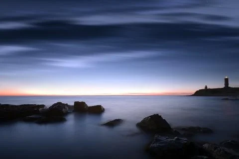 Sea landscape. Stock Photos