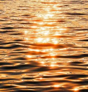 Sea light reflection Foto stock