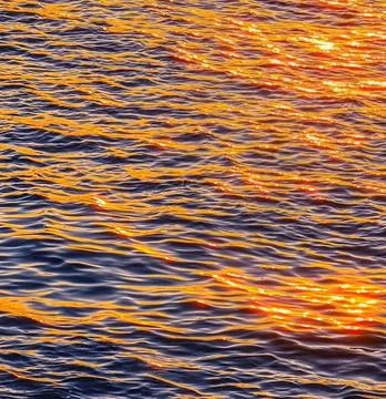 Sea light reflection Stock Photos