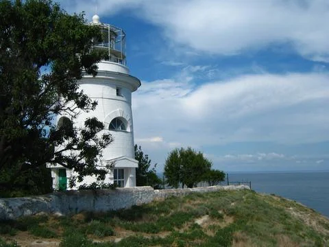 Sea lighthouse Stock Photos