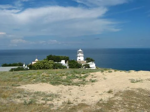 Sea lighthouse Stock Photos