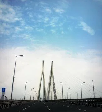Sea Link Bridge Stock Photos
