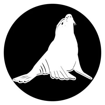 Sea lion icon vector design Stock Illustration