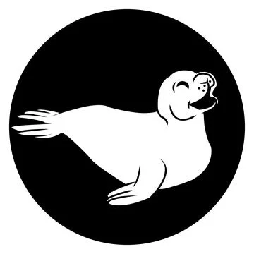 Sea lion icon vector design Stock Illustration