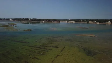Sea at low tide 動画素材 285218880
