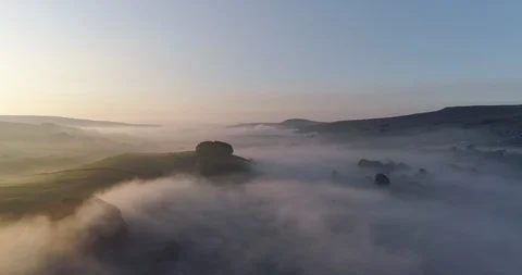 Sea of mist Video stock 87049054