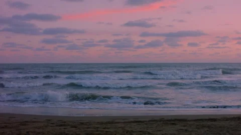 The sea Monte Hermoso Stock Footage 148113963