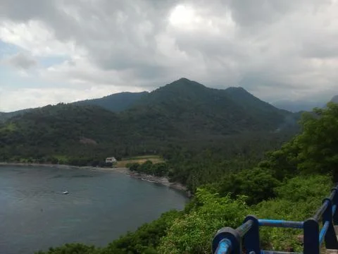 Sea Mountain View Stock Photos