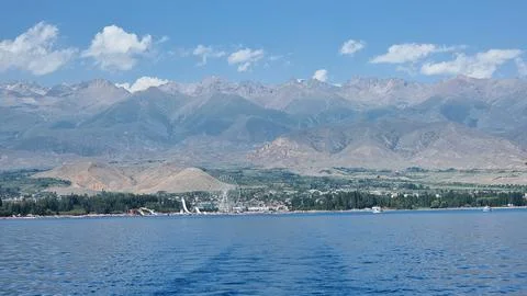 Sea ​​mountains Stock Photos