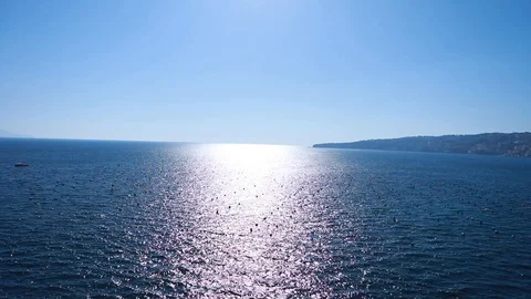 Sea of the naples Stock Footage 128452692