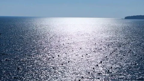 Sea of the naples Stock Footage 128452726