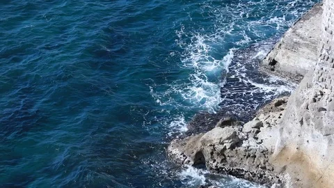 Sea of the naples Stock Footage 128452792
