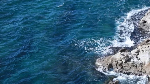 Sea of the naples Stock Footage 128452855