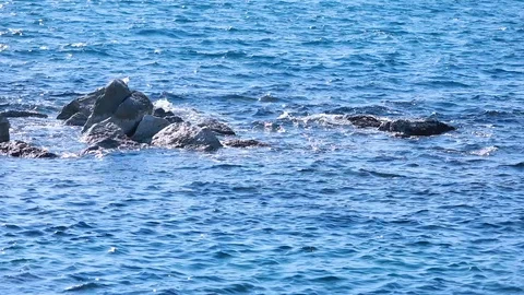 Sea of the naples Stock Footage 128452924