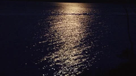 Sea at Night 動画素材 8620792