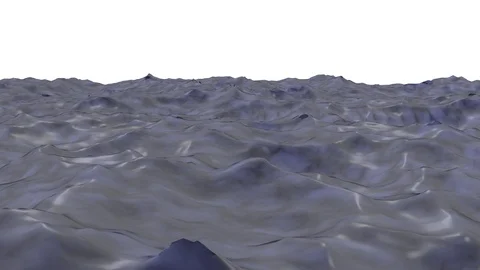 Sea Ocean Looping Background Animation Transparent Background Vídeos de archivo 98763556