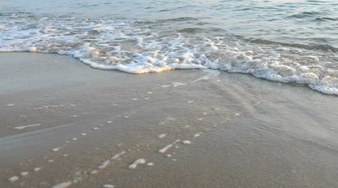 Sea ocean waves sands Stock Footage 33184784