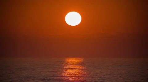 Sea ocean wild sunset beach nature Stock-Footage 47683365