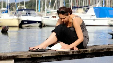 Sea pages Stock Footage 12565163