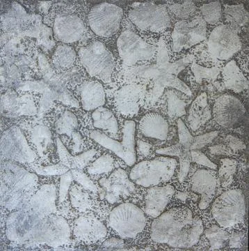 Sea pattern in rock Stock Photos