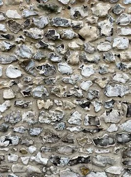 Sea pebble wall close up texture Stock Photos