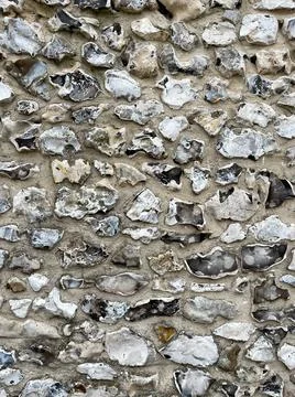 Sea pebble wall close up texture Stock Photos