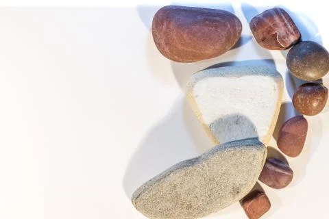 Sea pebbles Stock Photos