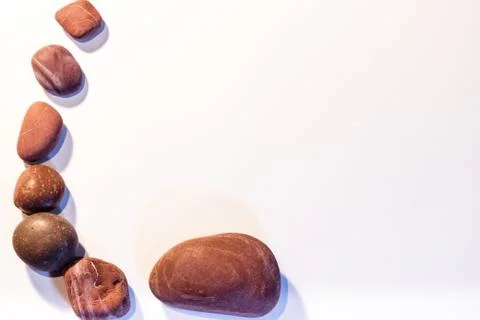 The sea pebbles Stock Photos