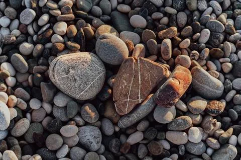 Sea pebbles Stock Photos