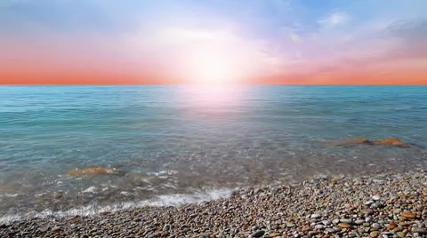 Sea-piece Stock Footage 10573401