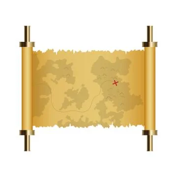Sea pirate objects set vector illustration isolated on white background イラスト素材