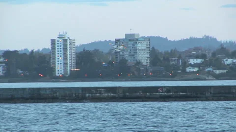 Sea planes Take Off Stock Footage 33604962