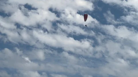 Sea point Paraglider Stock Footage 309981496