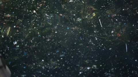 Sea pollution Stock Footage 34388878