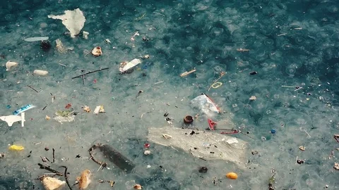 Sea Pollution Stock Footage 73923350