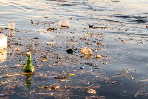 Sea pollution Photos