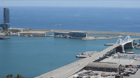 Sea Port Stock Footage 50835077