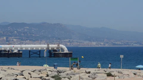 Sea Pump Stock Footage 52360910