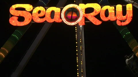 Sea Ray to Midway Stock Footage 866269