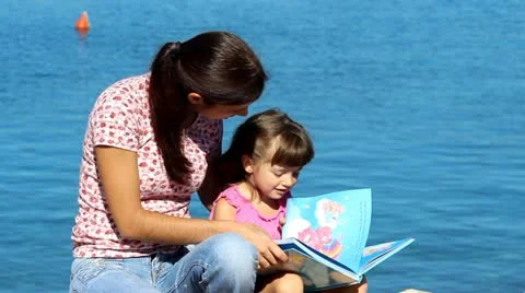 Sea reading Stock Footage 20524157