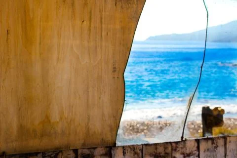 Sea reflection Stock Photos