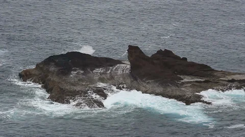 Sea riff HD Video stock 30312685