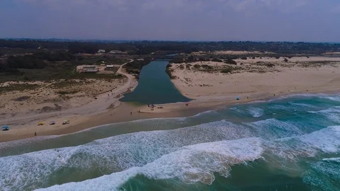 From the sea to the river Stock Footage 93434376