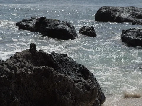 Sea rock 스톡 동영상 79705256