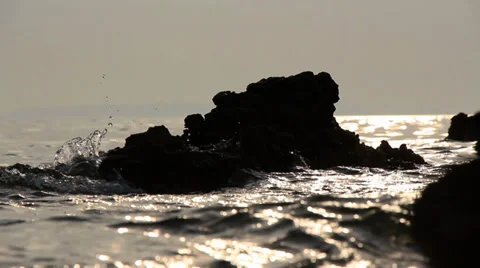 Sea Rocks 2 Stock-Footage 33792429