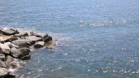 Sea Rocks Stock-Footage 75927491