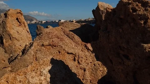 The sea rocks Stock Footage 97839668