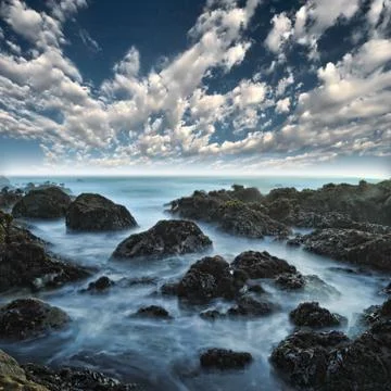 Sea rocks Stock Photos